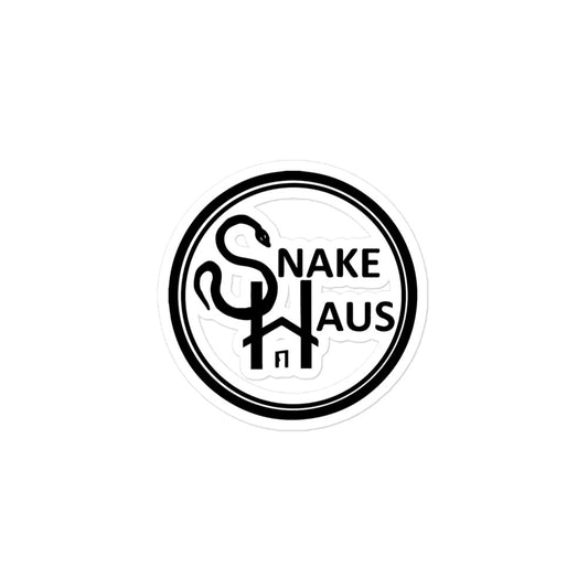 Snake Haus - Logo Bubble-free stickers