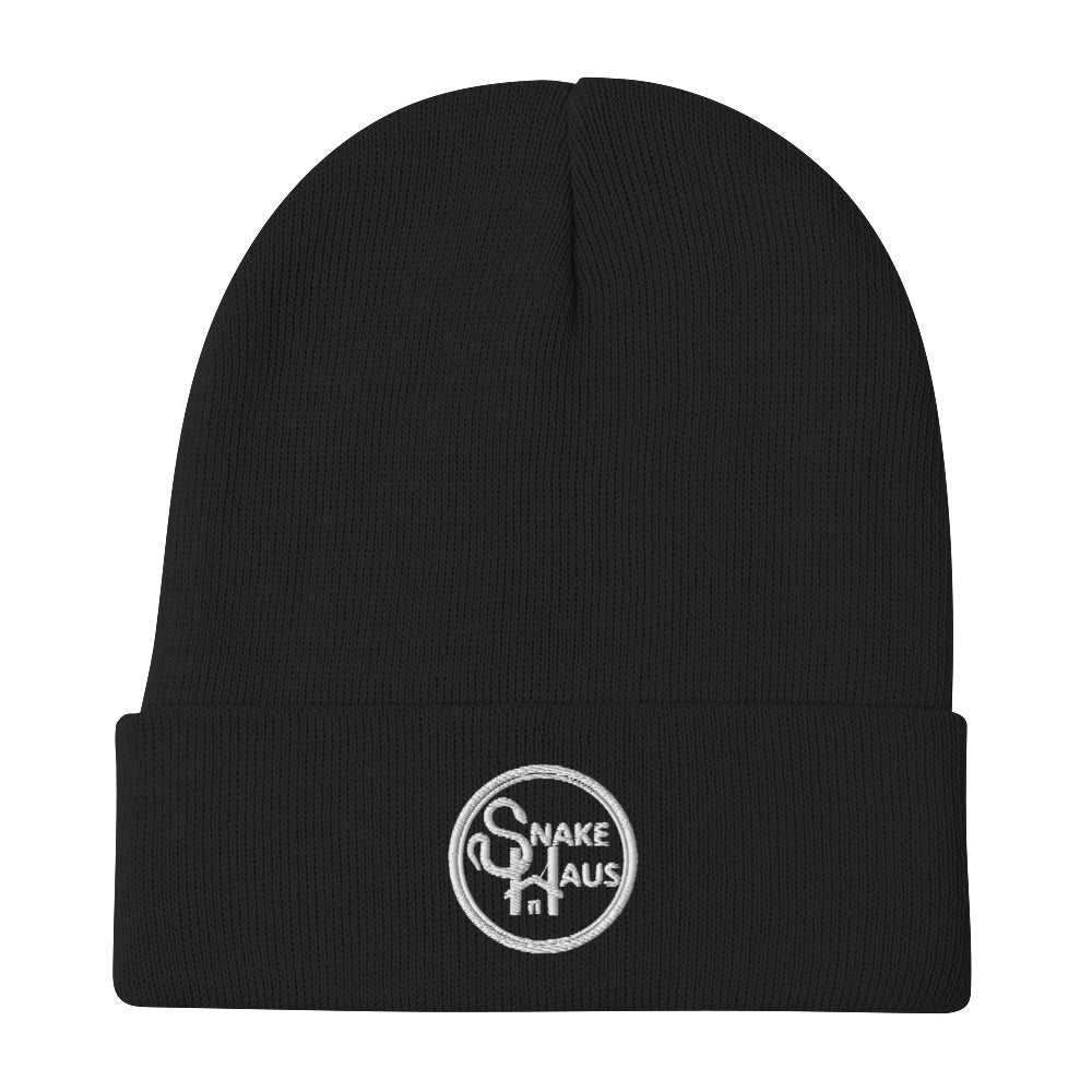 Snake Haus - Dark Embroidered Beanie