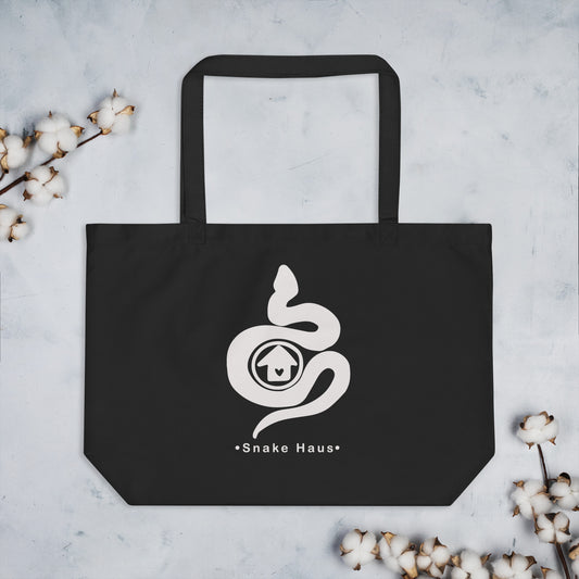 Snake Haus Large organic tote bag