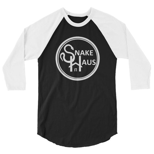 Snake Haus -3/4 sleeve raglan dark shirt