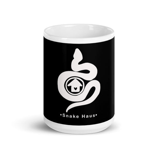 Snake Haus - Black & White mug