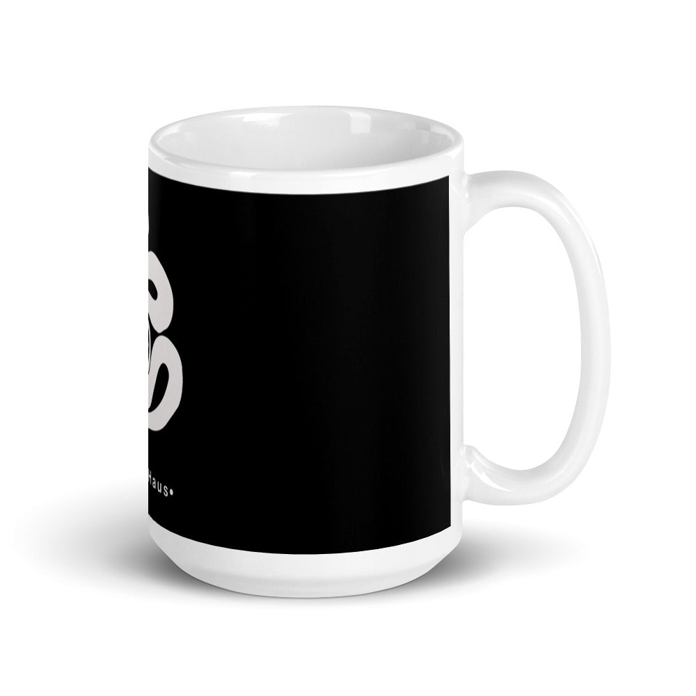 Snake Haus - Black & White mug